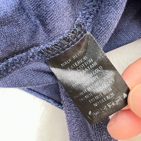 Lisa Marie Fernandez Yasmin Drawstring One-Piece Swimsuit Blue Sz. 3 US 6 - 8 - Picture 7 of 9